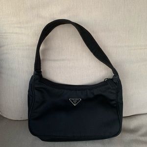 Prada Mini Black Nylon Bag